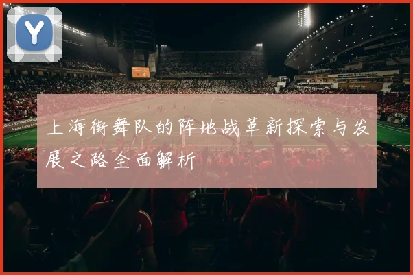 上海街舞队的阵地战革新探索与发展之路全面解析